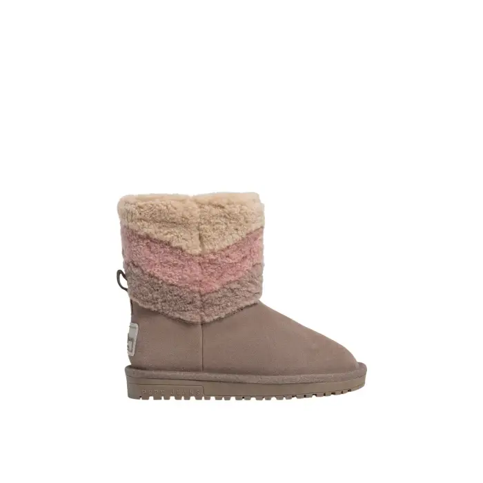 Stivali da donna Pepe Jeans Diss Fur Beige