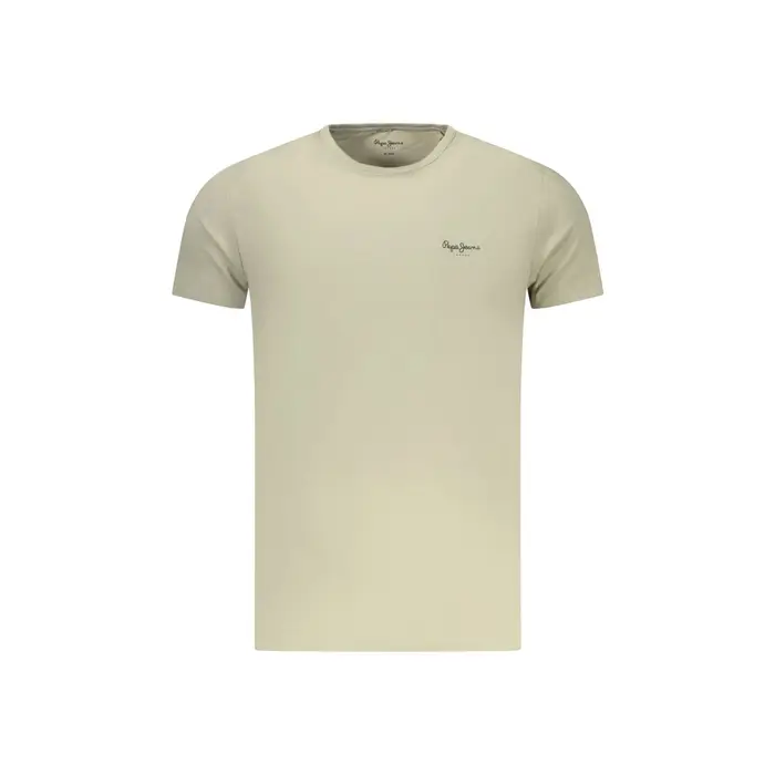 T-Shirt Maniche Corte Uomo Verdi Stampa Logo Verde