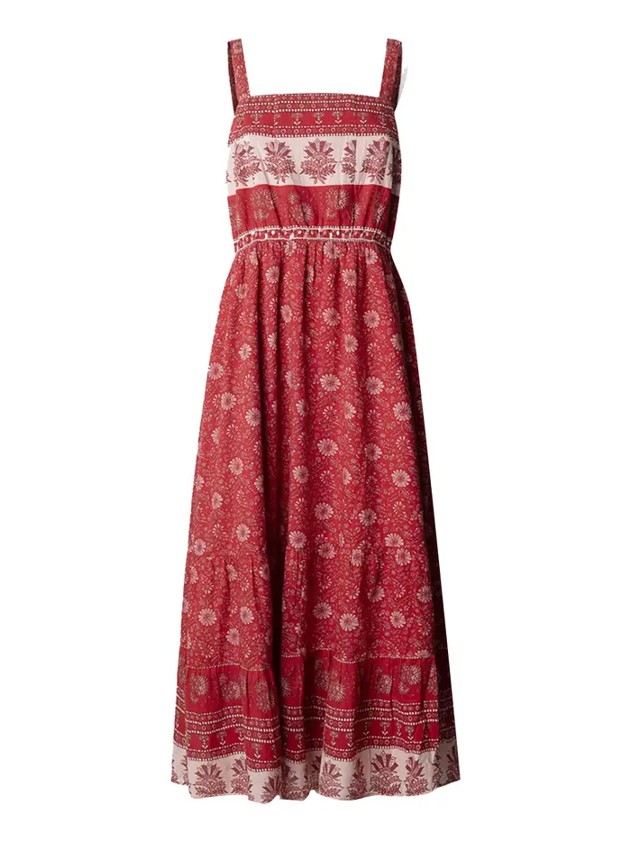 vestito longuette pepe jeans celia da donna - rosso