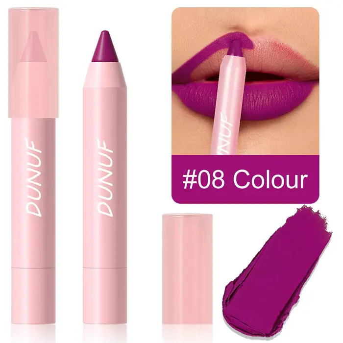 Perfect skin Matita rossetto a 18 colori impermeabile sexy rosso opaco contorno tinta rossetto duraturo tazza antiaderente penna per labbra