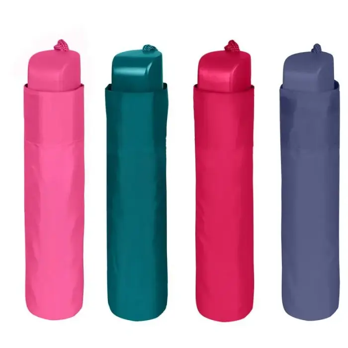 Ombrello pieghevole uni manuale Perletti (x4) Multicolore