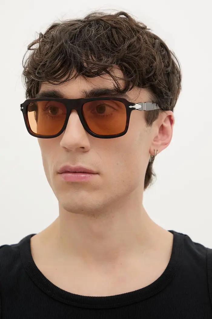 Persol occhiali da sole da uomo Marrone