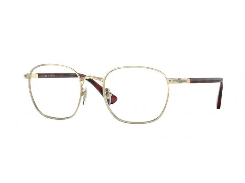 Persol Unisex PO2476V 515 Montature da vista Metallo Oro Squadrata
