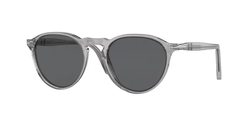 Persol Unisex PO3286S 309/B1 Occhiali da sole Acetato Grigio Grigio Pantos Normale