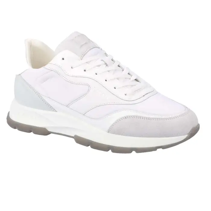 Lavair Scarpe da Ginnastica Aequora in Pelle da Uomo 12 UK bianco