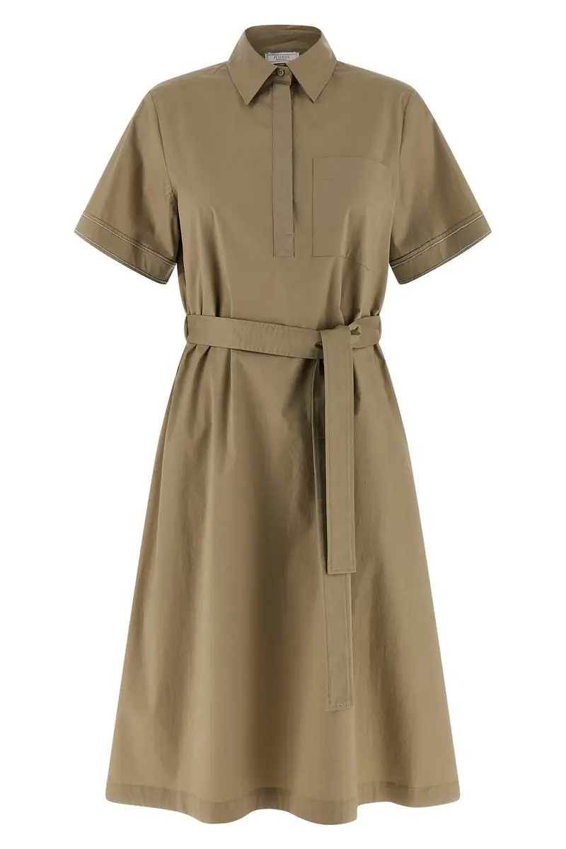 PESERICO Abito Chemisier Verde