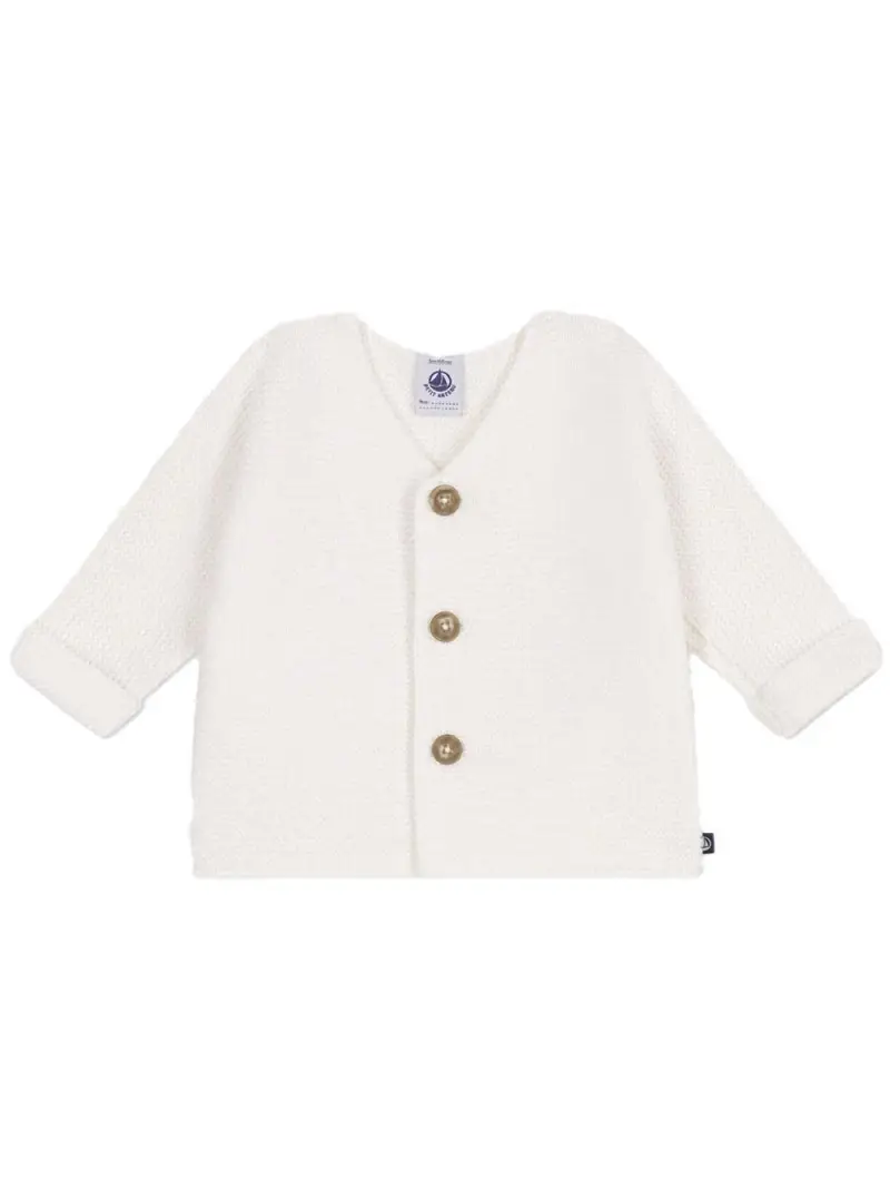 PETIT BATEAU KIDS Cardigan Neonato Bianco 2538636