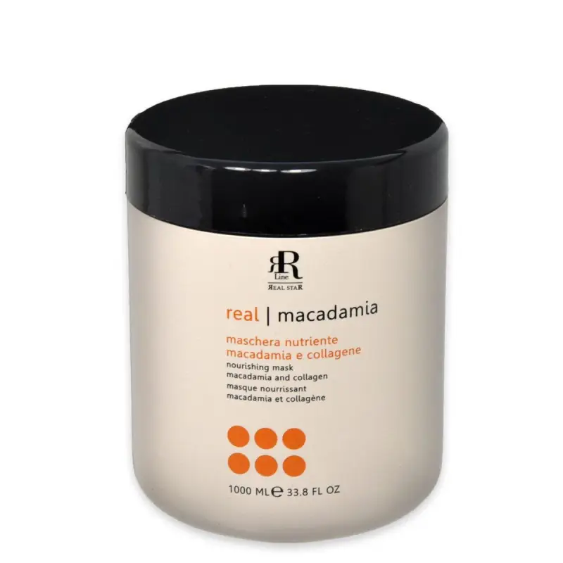 Pettenon rr linea Real macadamia maschera nutriente macadamia e collagene 1000 ml