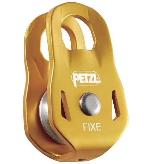 Petzl Fixe - carrucola Yellow