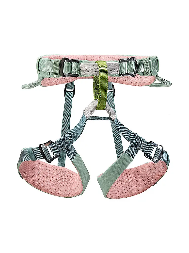 Petzl Imbracatura da arrampicata per bambini MACCHU® menta