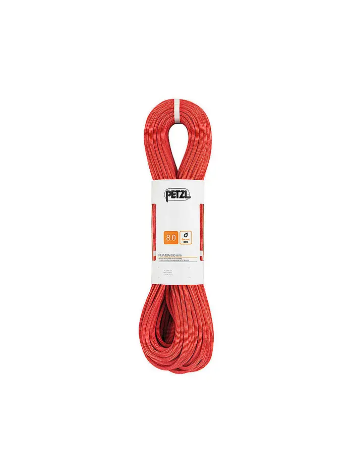 Petzl Mezza corda Rumba 8mm 60m rosso | 50M