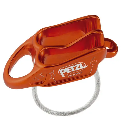 Petzl Reverso - assicuratore/discensore Red