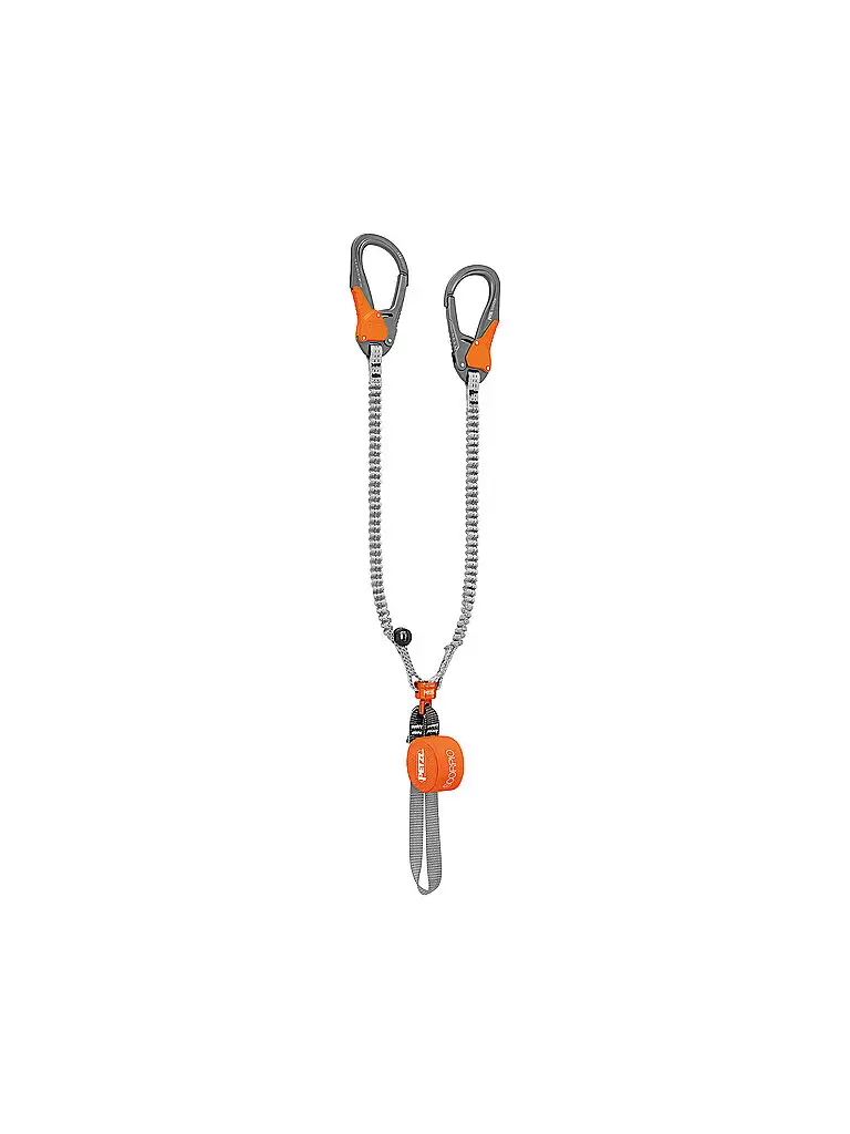 Petzl Set da via ferrata Scorpio Eashook SW grigio