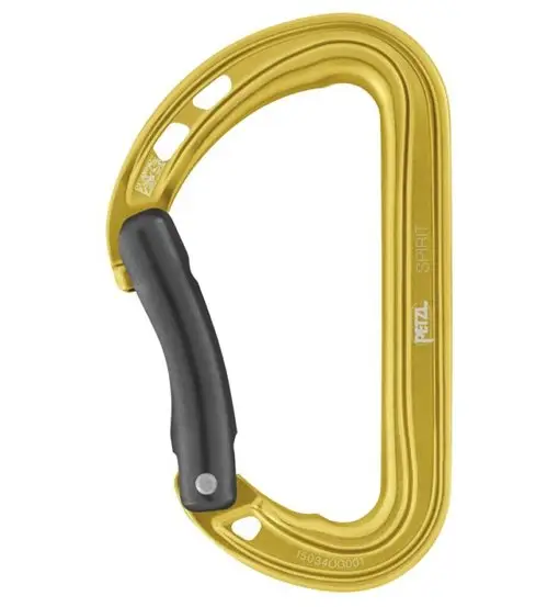 Petzl Spirit - moschettone Yellow
