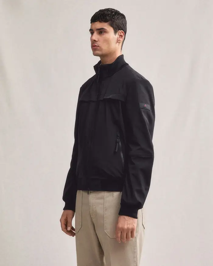 Bomber Potosi MD Peuterey blu in tessuto tecnico stretch