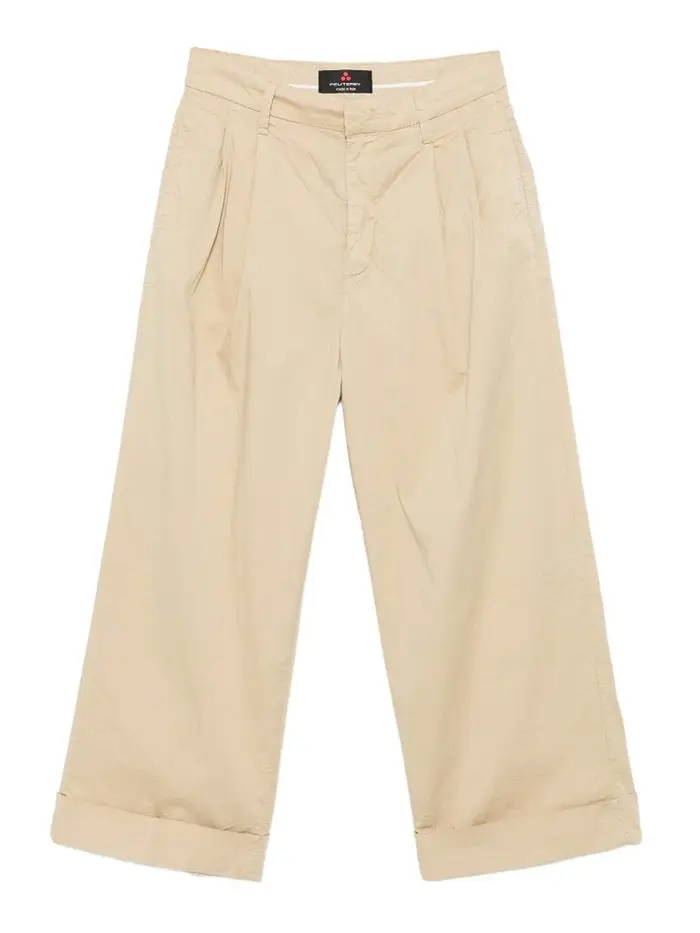 Peuterey Pantaloni Ralph beige in cotone stretch