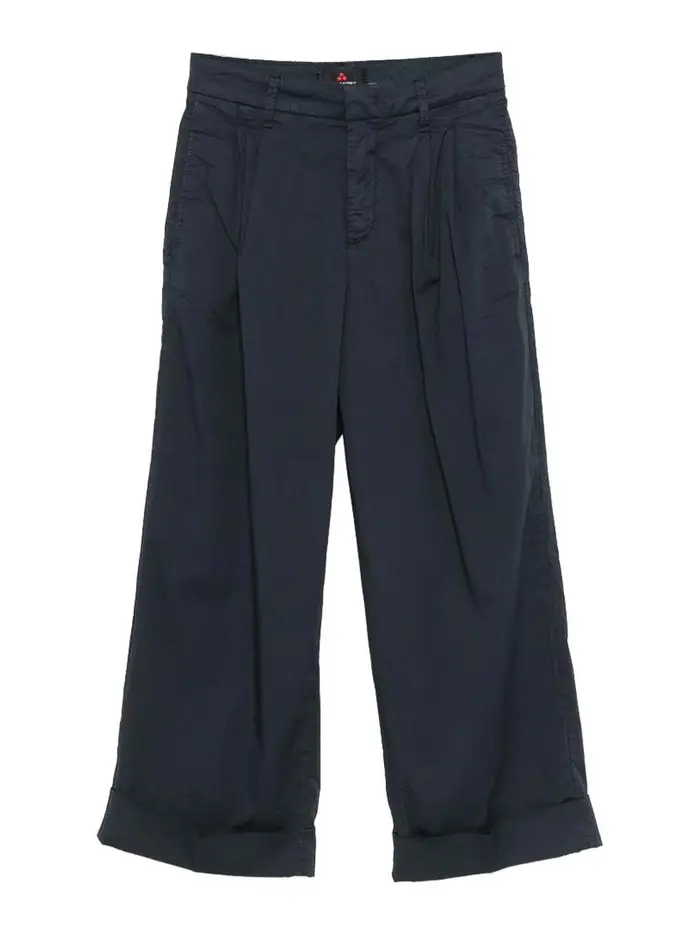 Peuterey Pantaloni Ralph in cotone stretch blu navy