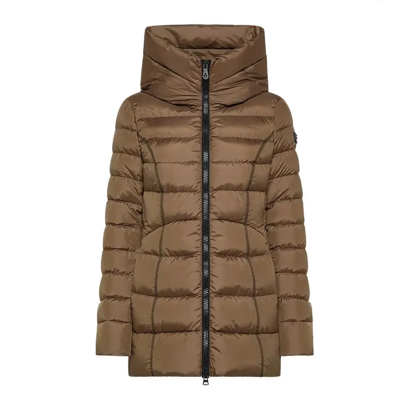 PEUTEREY PIUMINO CON CAPPUCCIO ESDRA DONNA Marrone