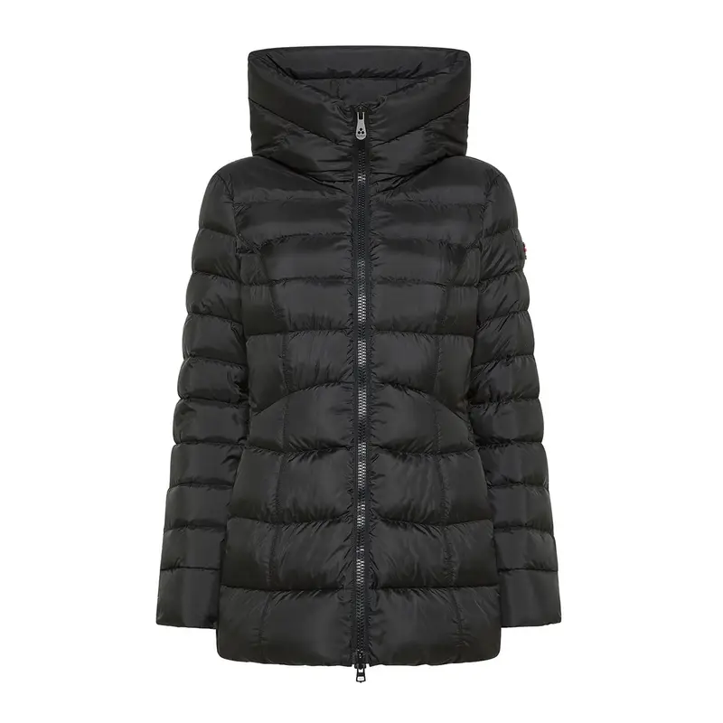 PEUTEREY PIUMINO CON CAPPUCCIO ESDRA DONNA Nero