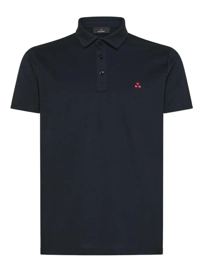 Peuterey Polo in cotone a manica corta Blu