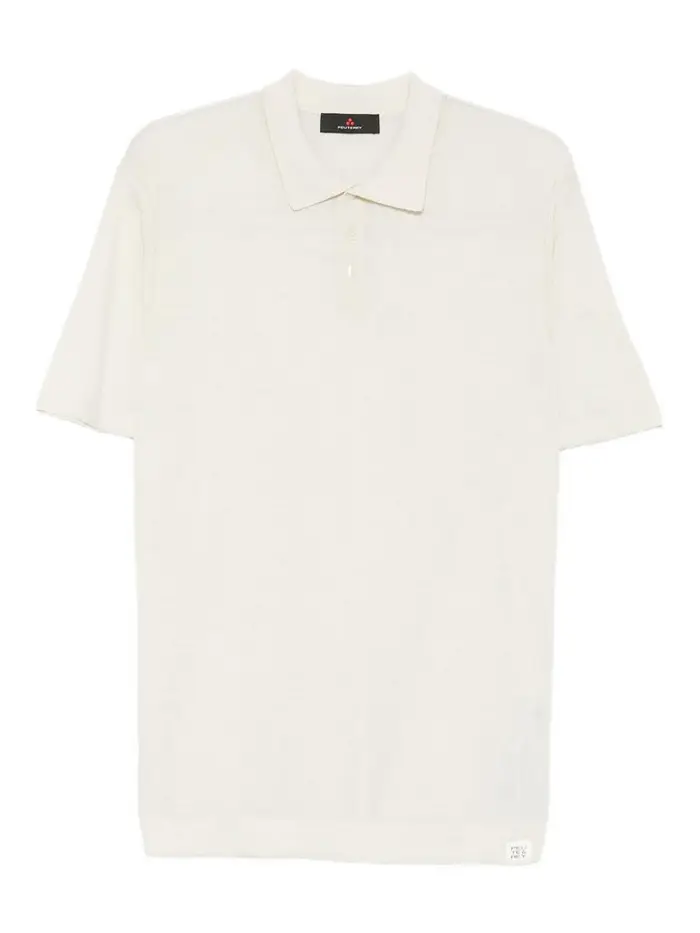 Peuterey Polo Malaga in cotone color panna Beige