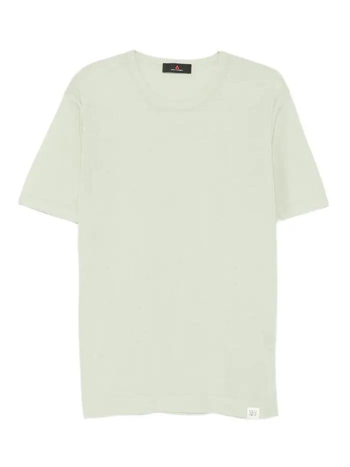 Peuterey T-shirt verde a maniche corte in cotone