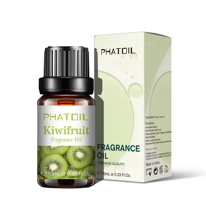 PHATOIL Essential Oils PHATOIL 10ML Ananas Pera Uva Kiwi Frutta Oli Fragranzati per Diffusore Aroma Salutare Calmante Aria Fresca Cura Fai
