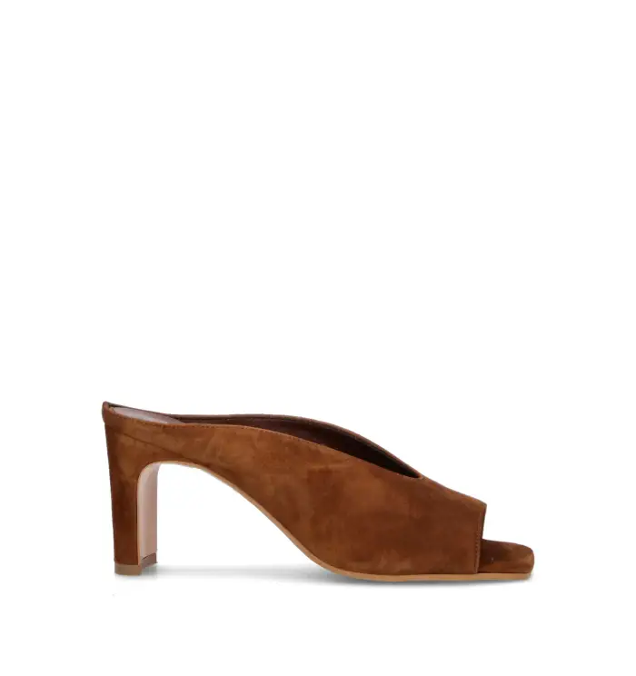 PHIL MELVIS Sandalo donna cioccolato in suede Vario