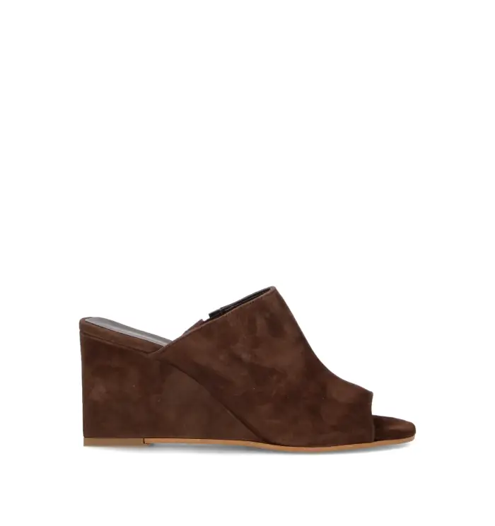 PHIL MELVIS Sandalo donna testa di moro in suede Vario