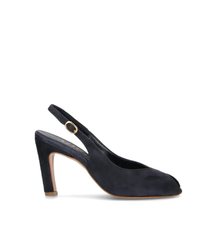 PHIL MELVIS Slingback donna navy in suede Vario