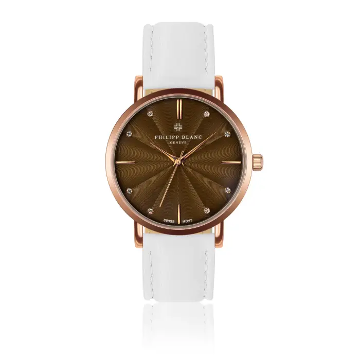 Philipp Blanc Orologio in pelle Lucerne