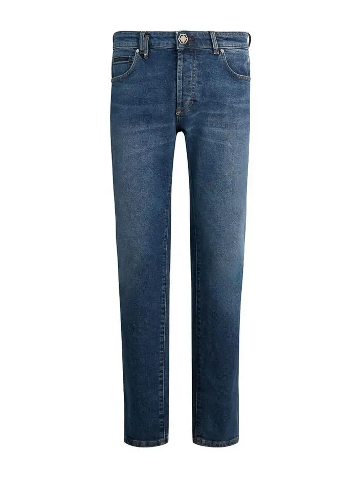 Philipp Plein Jeans super dritti di Denim