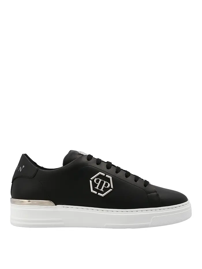 Philipp Plein scarpe da ginnastica esagonali Nero