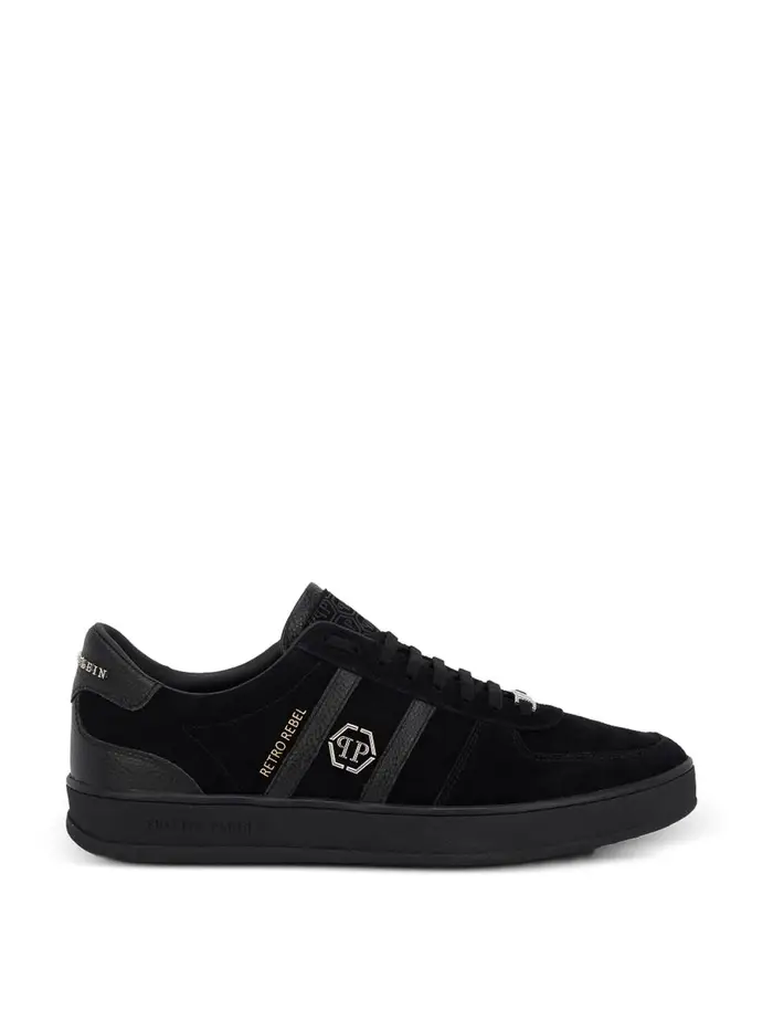 Philipp Plein Scneaker retrÃ² Rebel di Nero
