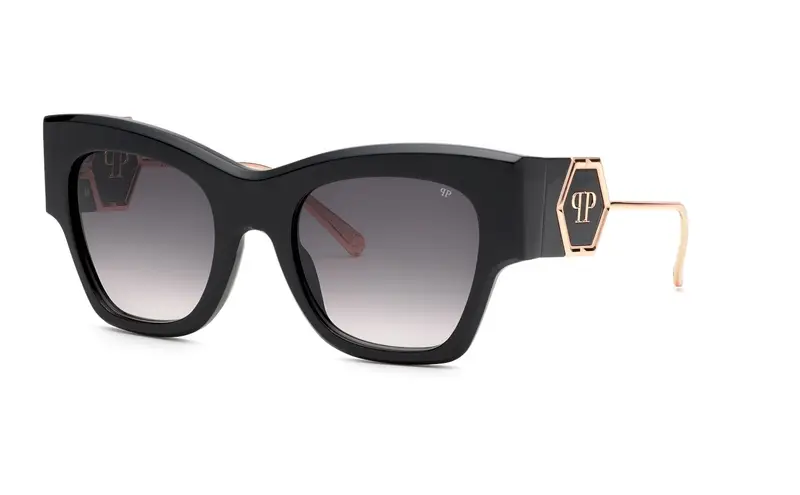 Philipp Plein SPP120M PLEIN ROSE VENUS 700 Occhiali da sole Fumo Sfumato