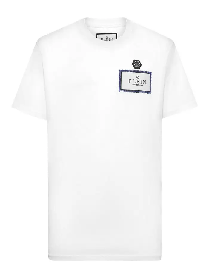 Philipp Plein T-shirt con applicazione Bianco