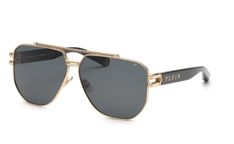 Philipp Plein Occhiali da sole Uomo Oro 2473659