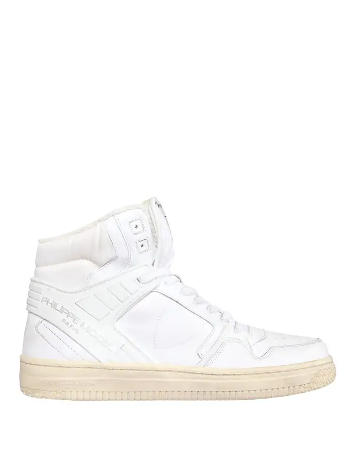 Philippe Model Grandi Sneakers alte Bianco