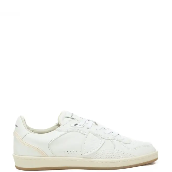 Philippe Model sneakers da donna pgal low in vera pelle bianco