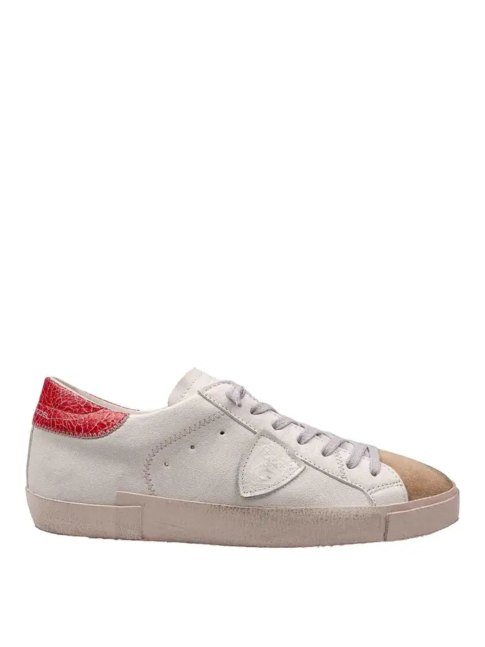 Philippe Model Sneakers in pelle e camoscio Multicolore