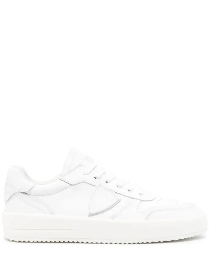 PHILIPPE MODEL Sneakers nice bianche donna Bianco