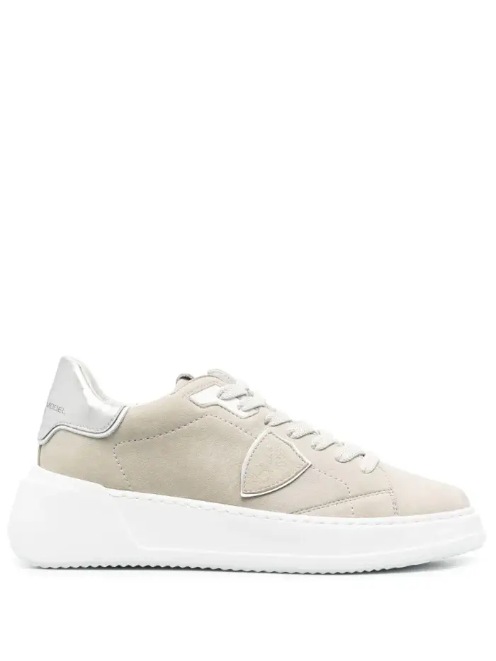 PHILIPPE MODEL Sneakers Tres Temple beige donna