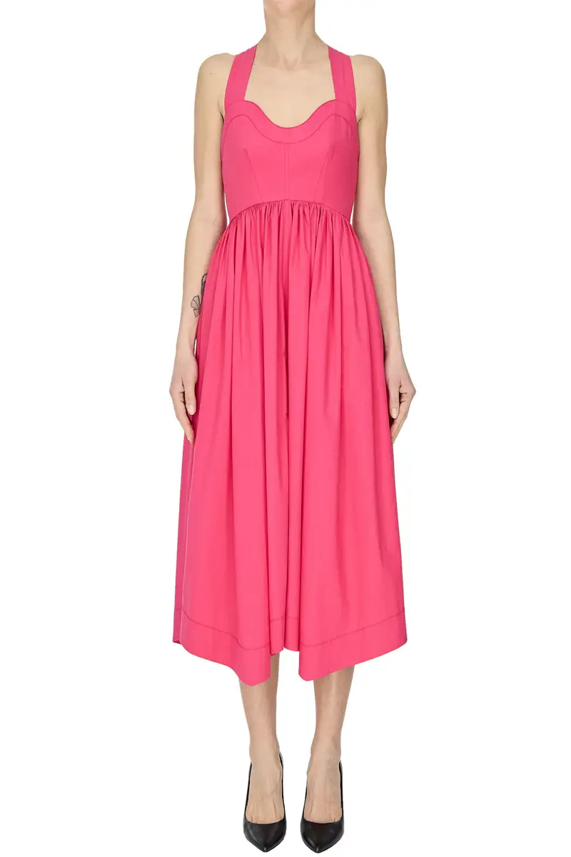 PHILOSOPHY di Lorenzo Serafini Abito midi in cotone