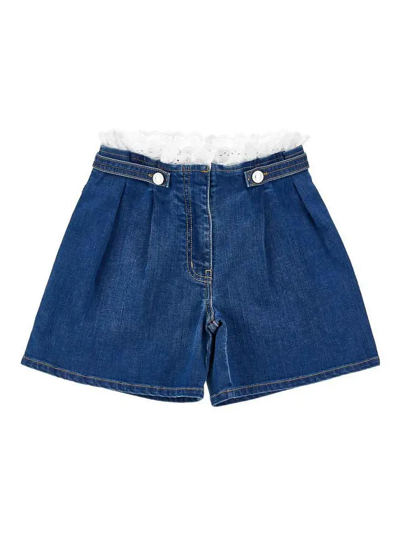 Philosophy di Lorenzo Serafini Shorts Denim Blu