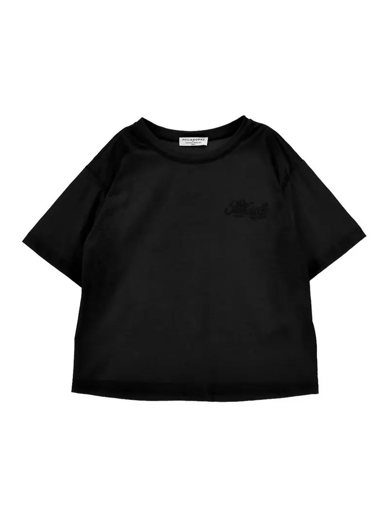 Philosophy di Lorenzo Serafini T-shirt Nero 4577666
