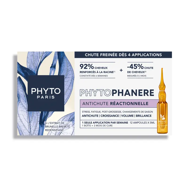 Phyto Trattamenti Specifici PHYTOPHANERE Antichute Réactionnelle - Trattamento Anticaduta Capelli
