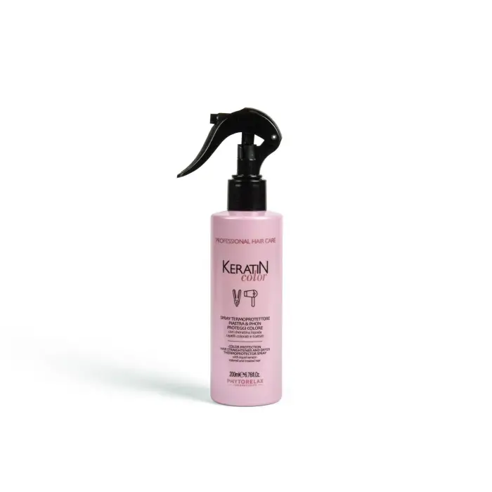 Phytorelax Keratin Color Spray Termoprotettore Proteggi Colore 200ml - Spray Termo Protettivo