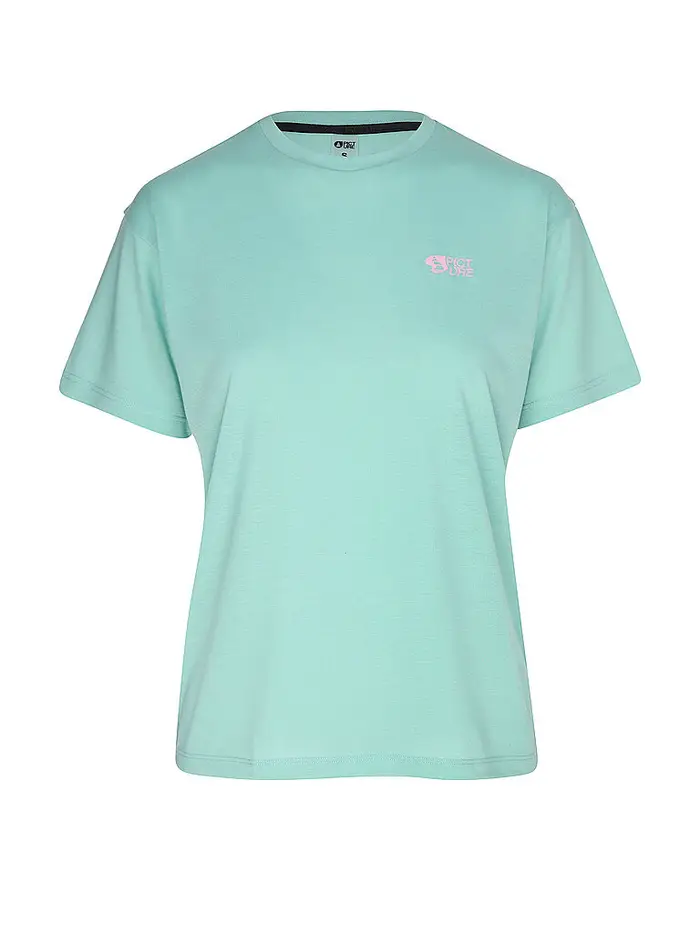 Picture Beachshirt da donna Timont Tech verde chiaro