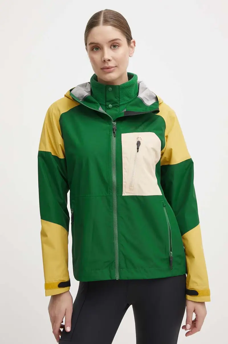 Picture giacca impermeabile Abstral 2, 5L donna colore verde WVT344