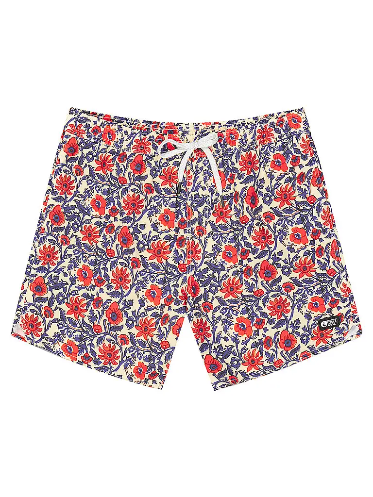 Picture Pantaloncini da bagno da uomo Piau 15 stampati rosso